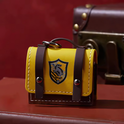 Étui en cuir pour Airpods de la maison de Poudlard